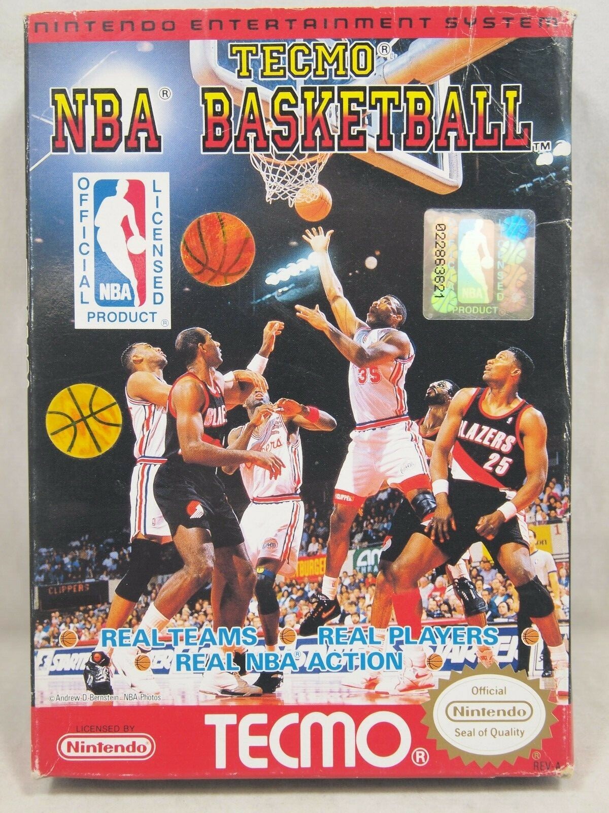 Tecmo NBA Basketball (Nintendo Entertainment System | NES) BOX ONLY