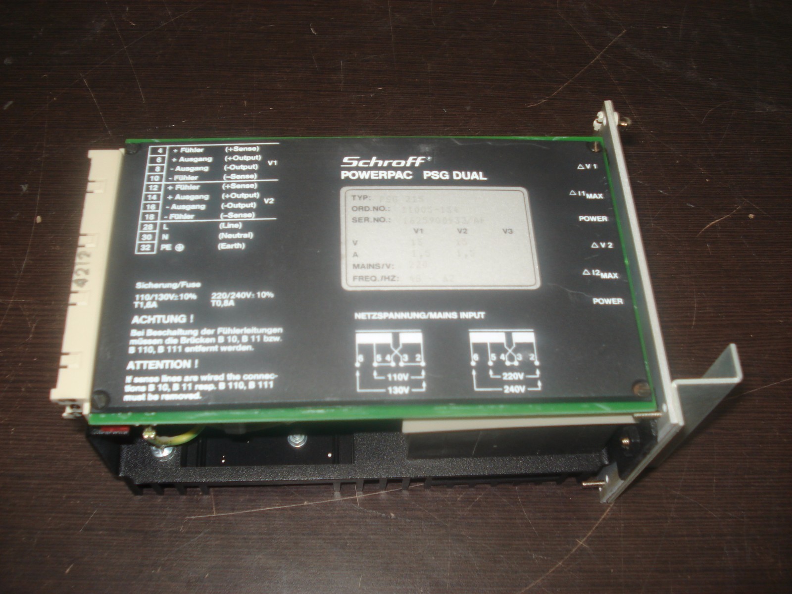 SCHROFF POWERPAC PSG DUAL