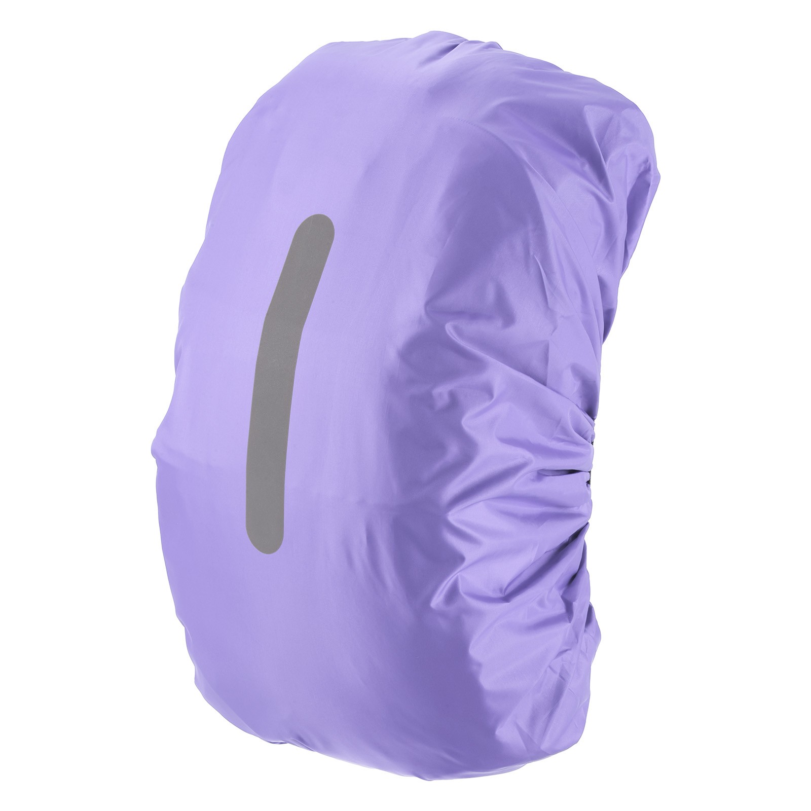 75L-85L Backpack Rain Cover with A Vertical Reflective Strap [Purple]