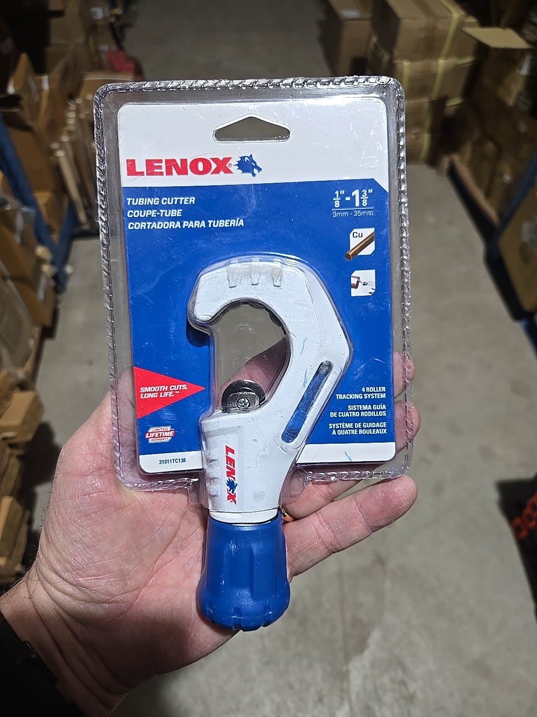 LENOX 21011TC138 Tubing Cutters - 1/8-Inch to 1-3/8-Inch