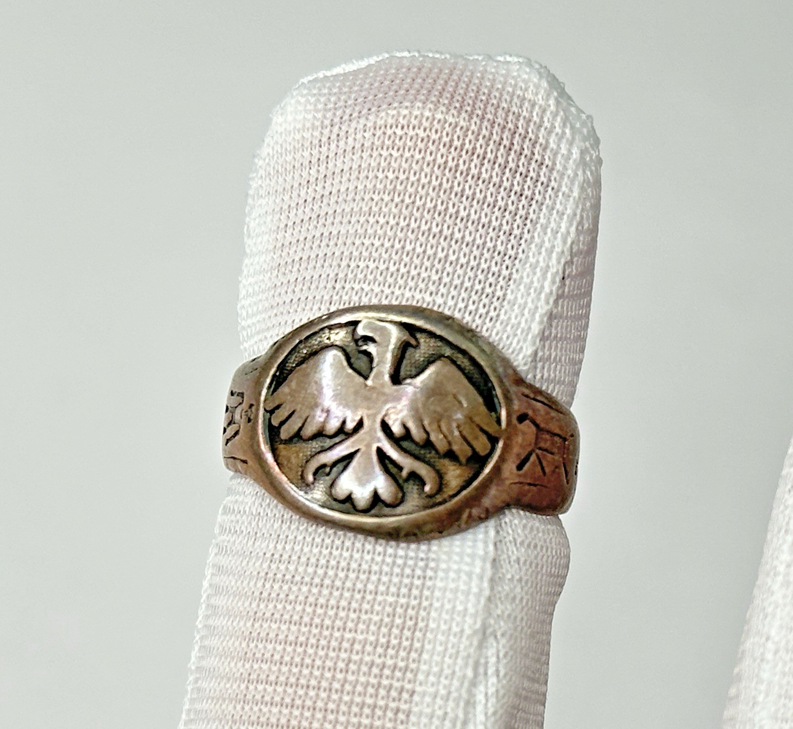 Vintage WW2 German Sterling Silver Ring 3.7 Grams Size 5