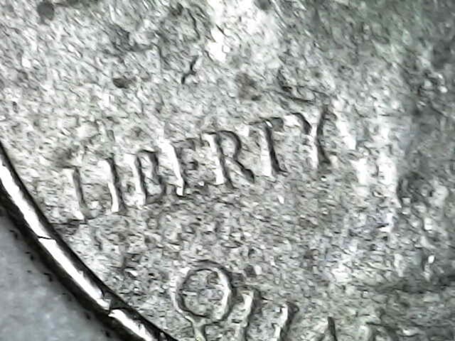 2015 P Washington Kisatchie Park Error Quarter Missing Clad Layer