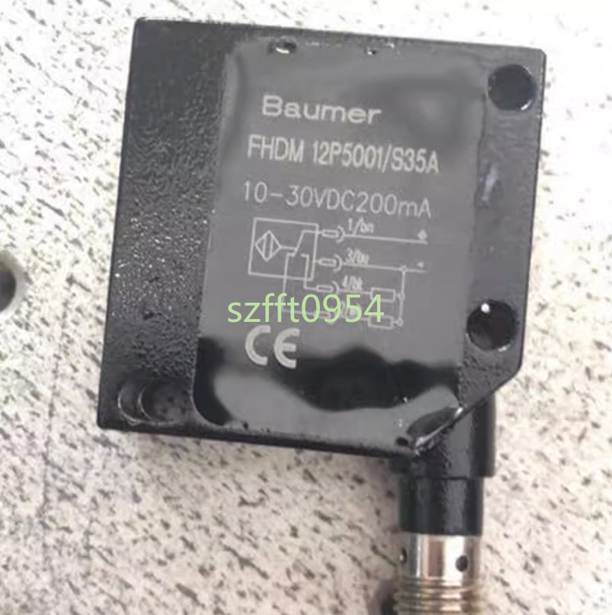 1pcs New In Box BAUMER FHDM 12P5001/S35A Photoelectric Switch