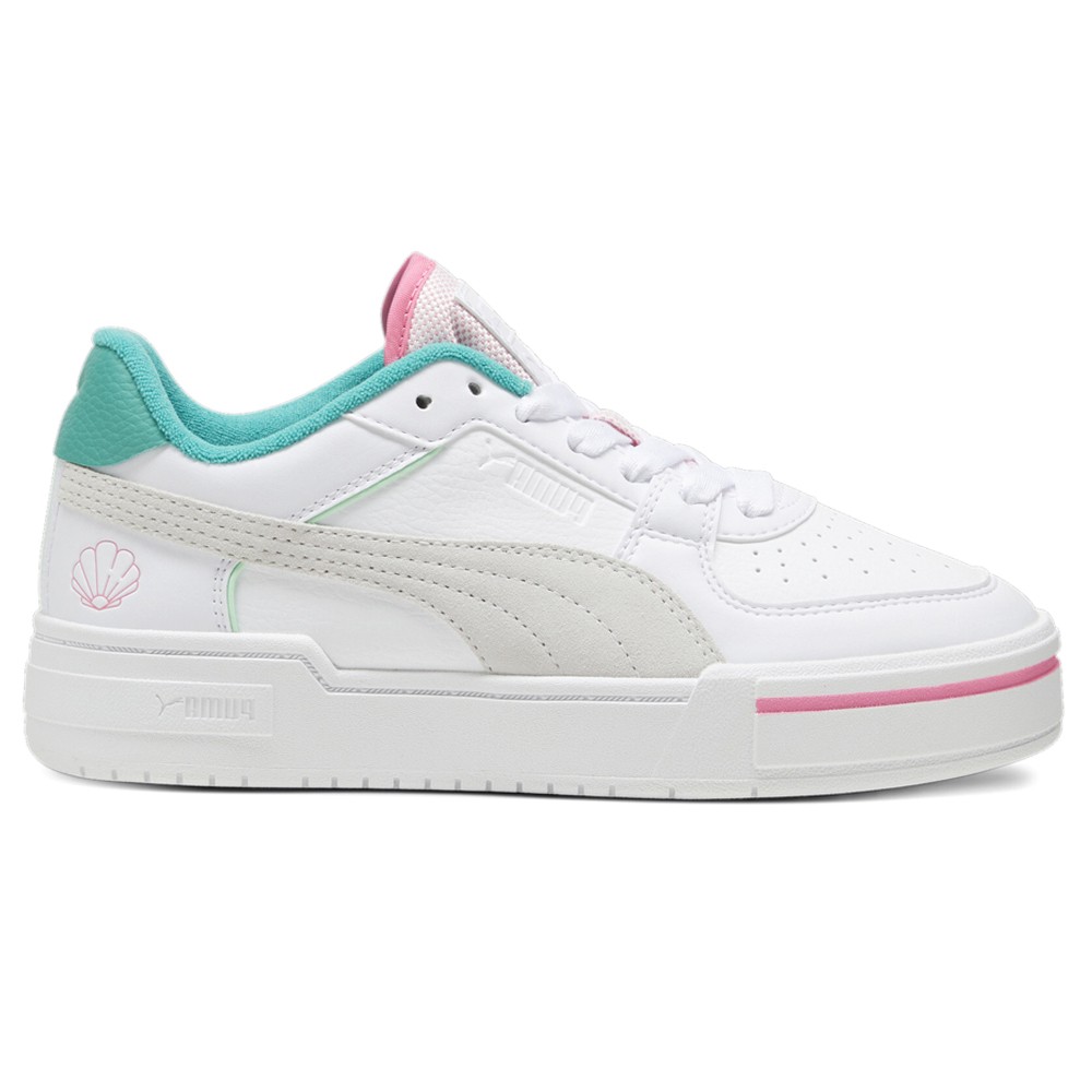 PUMA Ca Pro Retro Resort Perforated Lace Up  Womens White Sneakers Casual Shoes