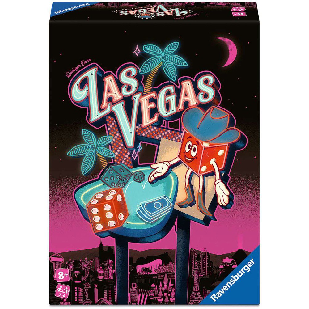 Ravensburger Las Vegas Party Game Family Dice Casino Board Game 2-6 Players