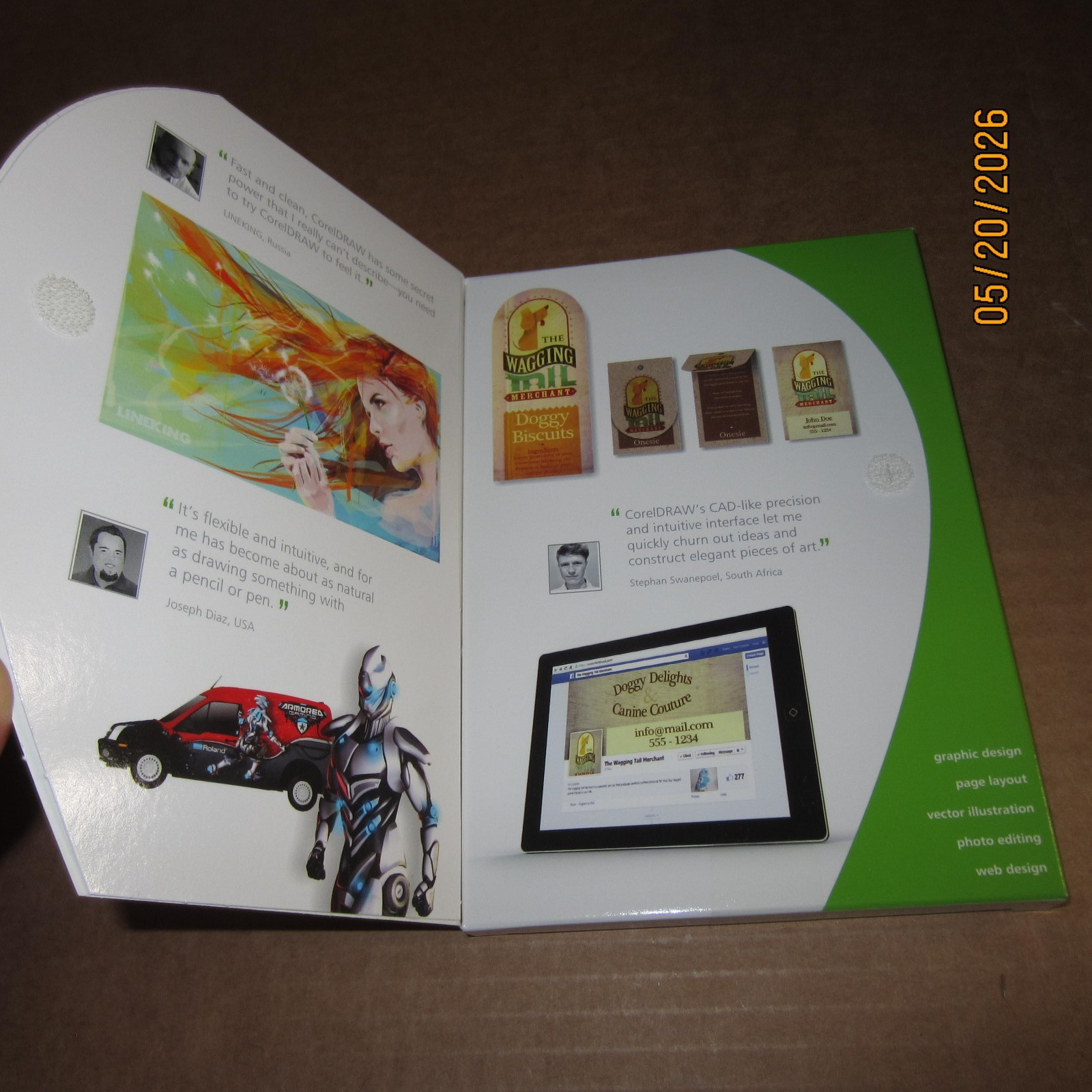 NEW CorelDRAW Graphics Suit X7 Upgrade Software Windows 8 Corel Graphic Design