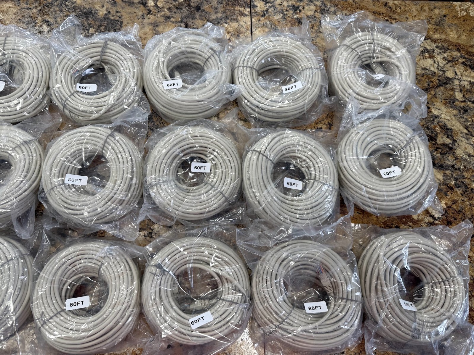 Cat 5e Ethernet Cable High Speed Patch Internet Cable 60ft GWCAT60 New