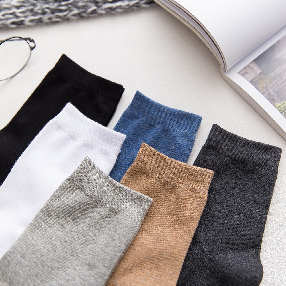 Lots Pairs Men's  Sports Work Athletic Crew Socks Cotton Size 9-11