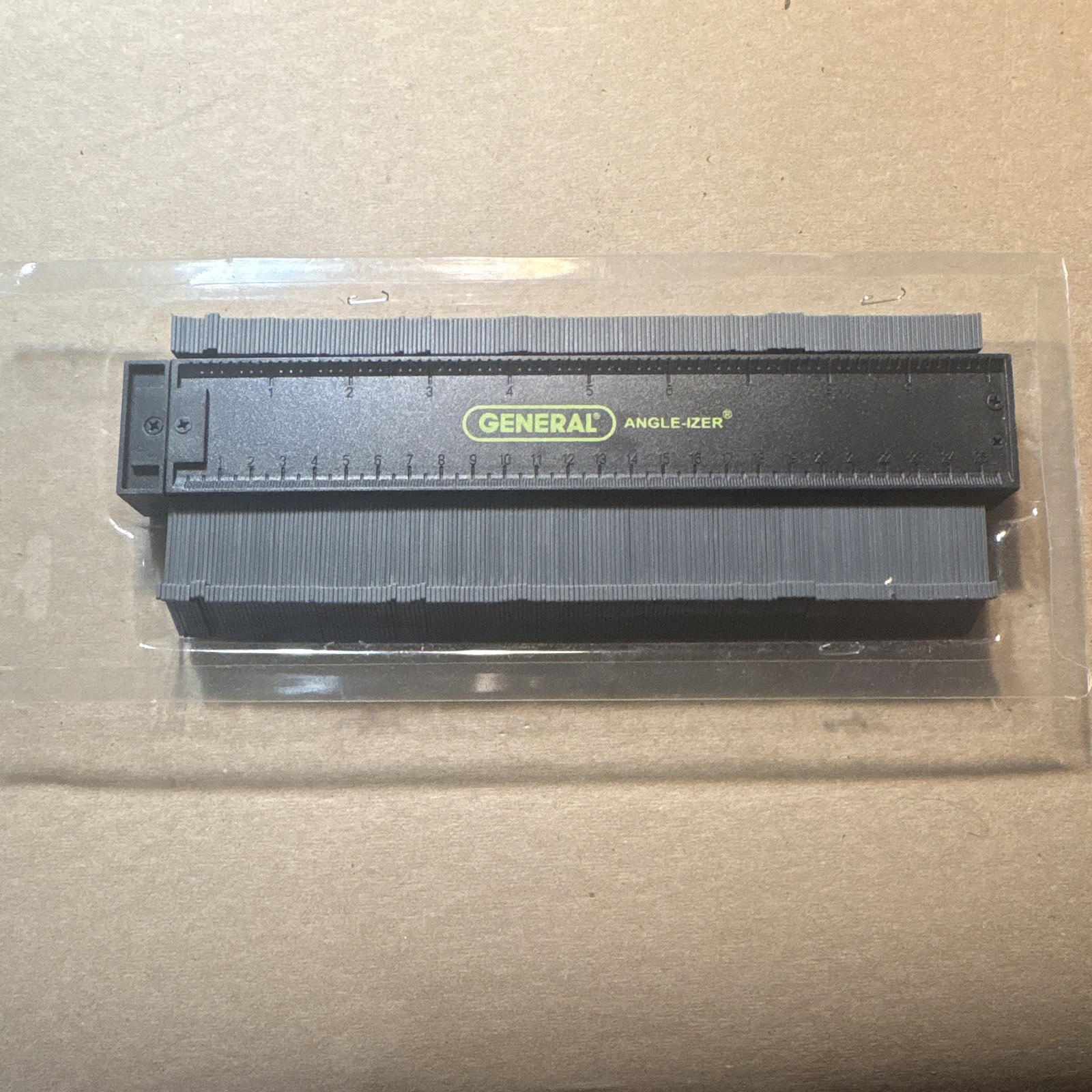 GENERAL Tools 10”  Angle-izer Contour Gauge, Model 833 (1) New