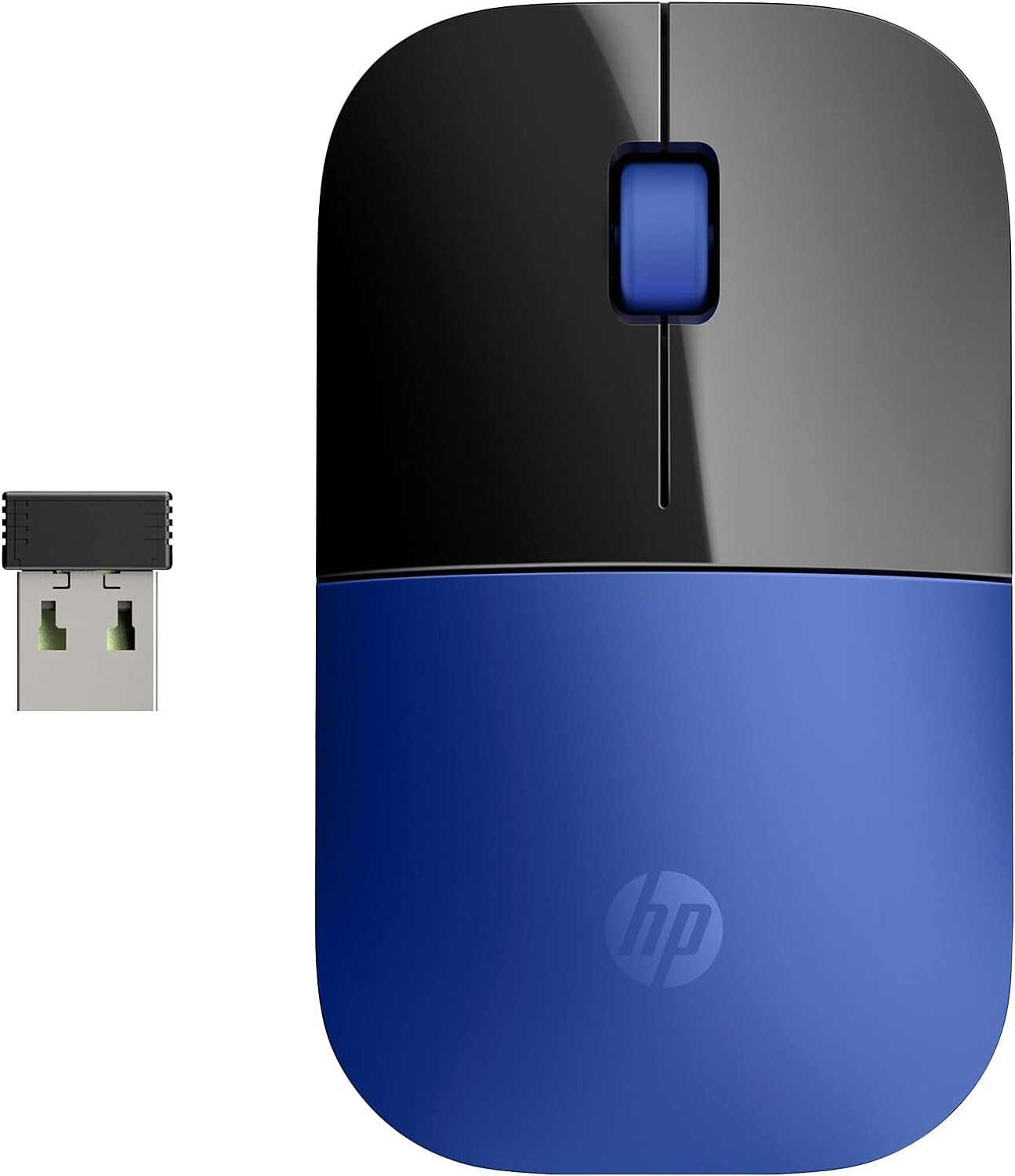 HP Z3700 Wireless Mouse Blue/Glossy Black 7UH87AA  Genuine USA Seller