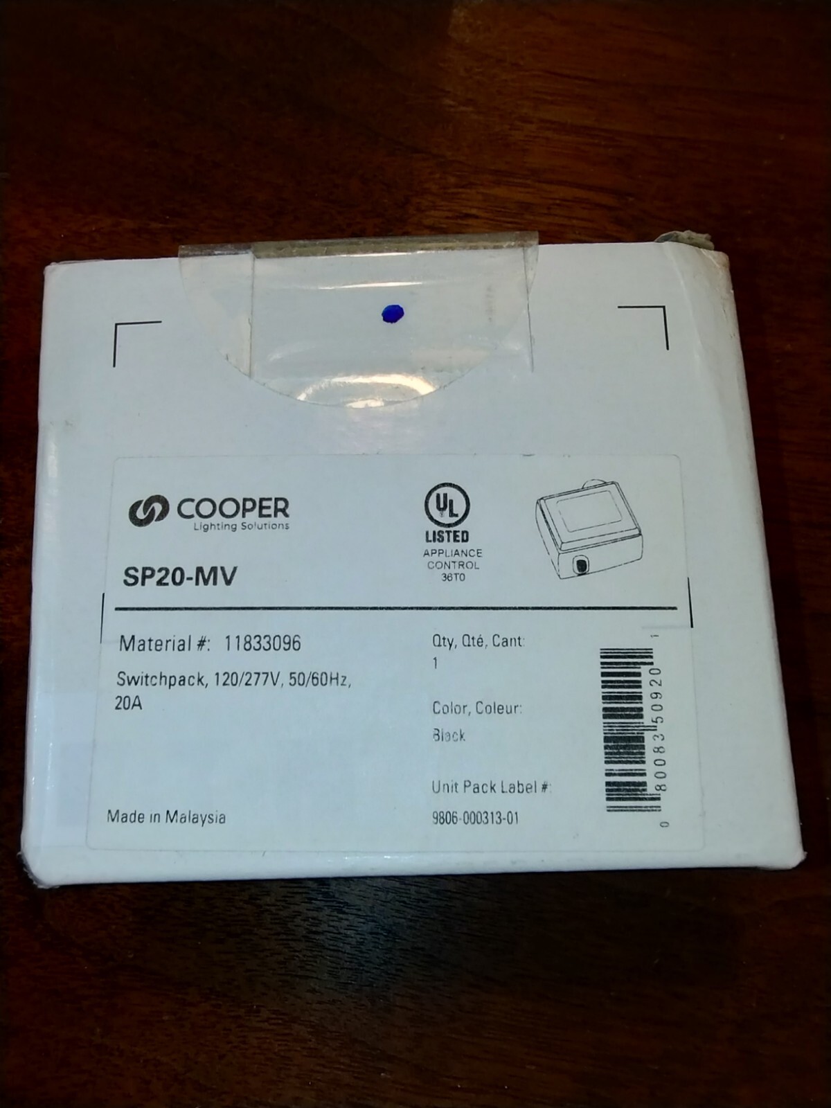 EATON COOPER GREENGATE SP20-MV SWITCHPACK CLASS 2 POWER SUPPLY SWITCHPACK
