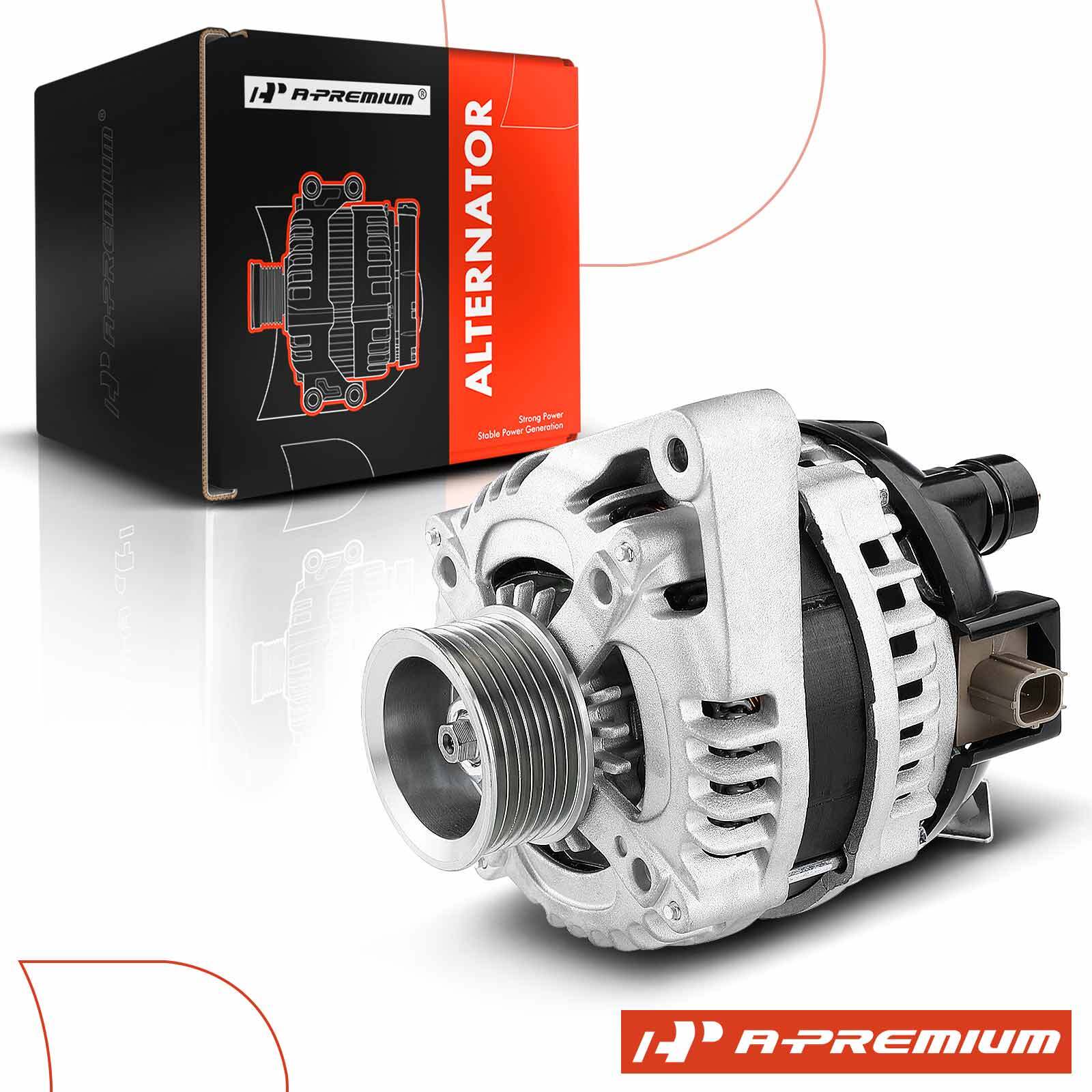 Alternator for Honda Accord 08-12 Acura TSX 09-14 130A 12V CW 7-Groove Pulley