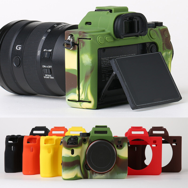 Camera Soft Silicone Rubber Case for Sony A7R Mark IV/A7 Mark IV/A7M4/A7R4
