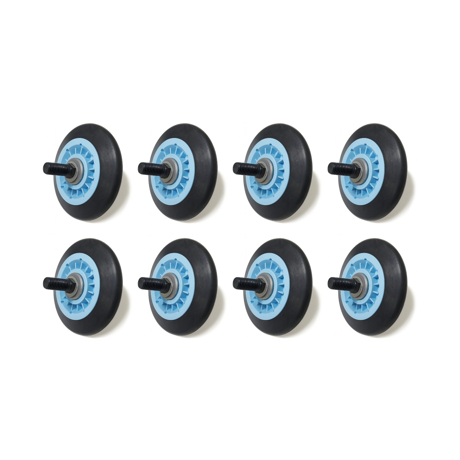 Nispira Dryer Drum Roller Kit for Samsung DC97-16782A DC97-07523A, 8 Roller