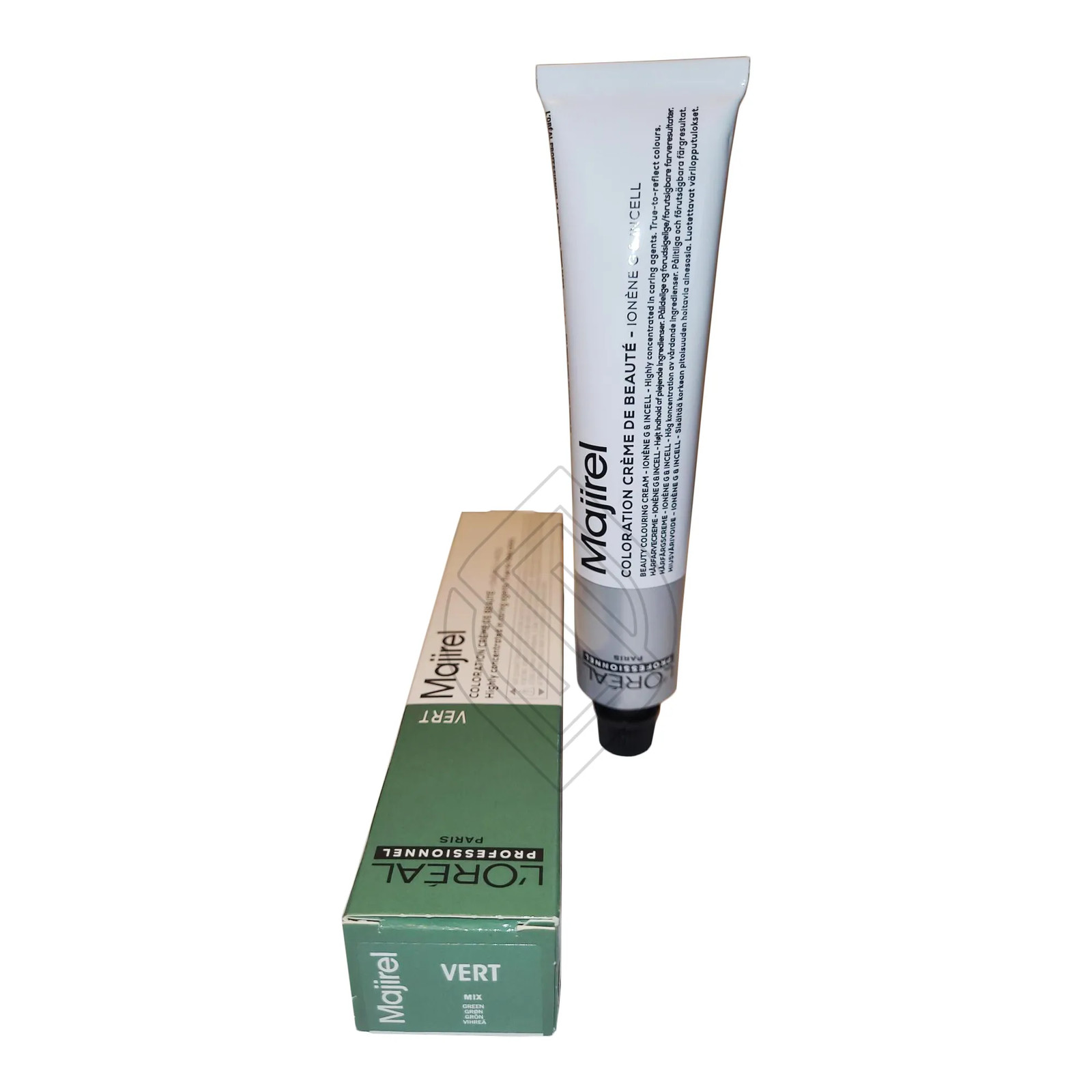 Loreal Majirel Mix Green Ionene G Incell Permanent Hair Color 1.7oz 50ml