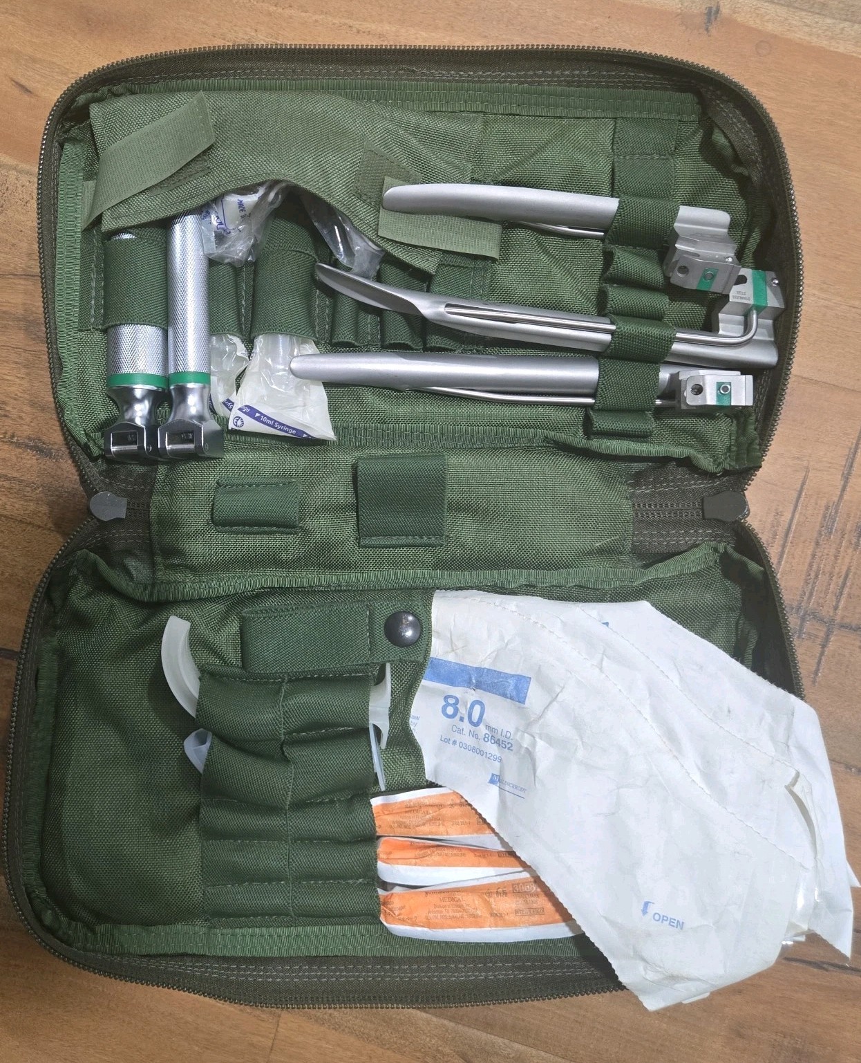 Army Nylon Olive Drab Stomp Medical Bag