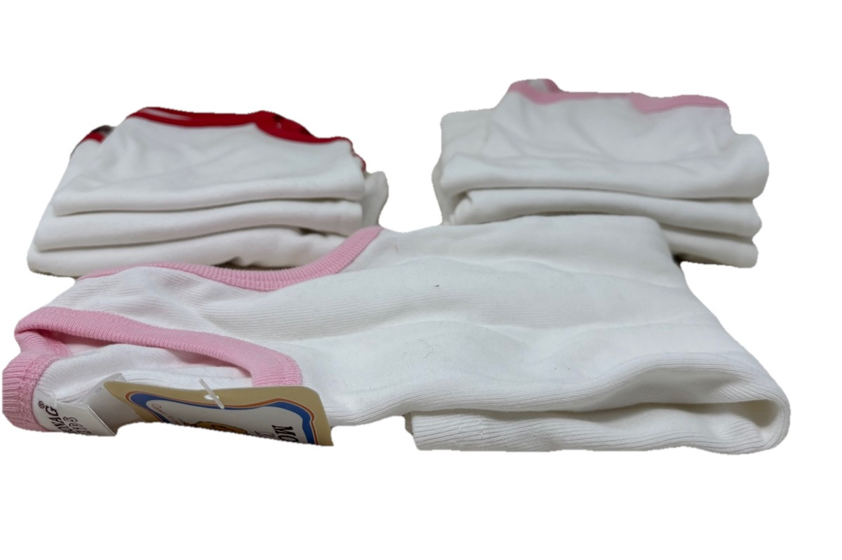 NWOT MONAG INFANTS CHILDS  LOT OF 8 TANK TOPS SIZE 24 MONTHS