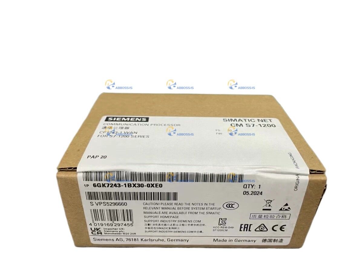New SIEMENS 6GK7243-1BX30-0XE0 6GK72431BX300XE0 Communication Processor