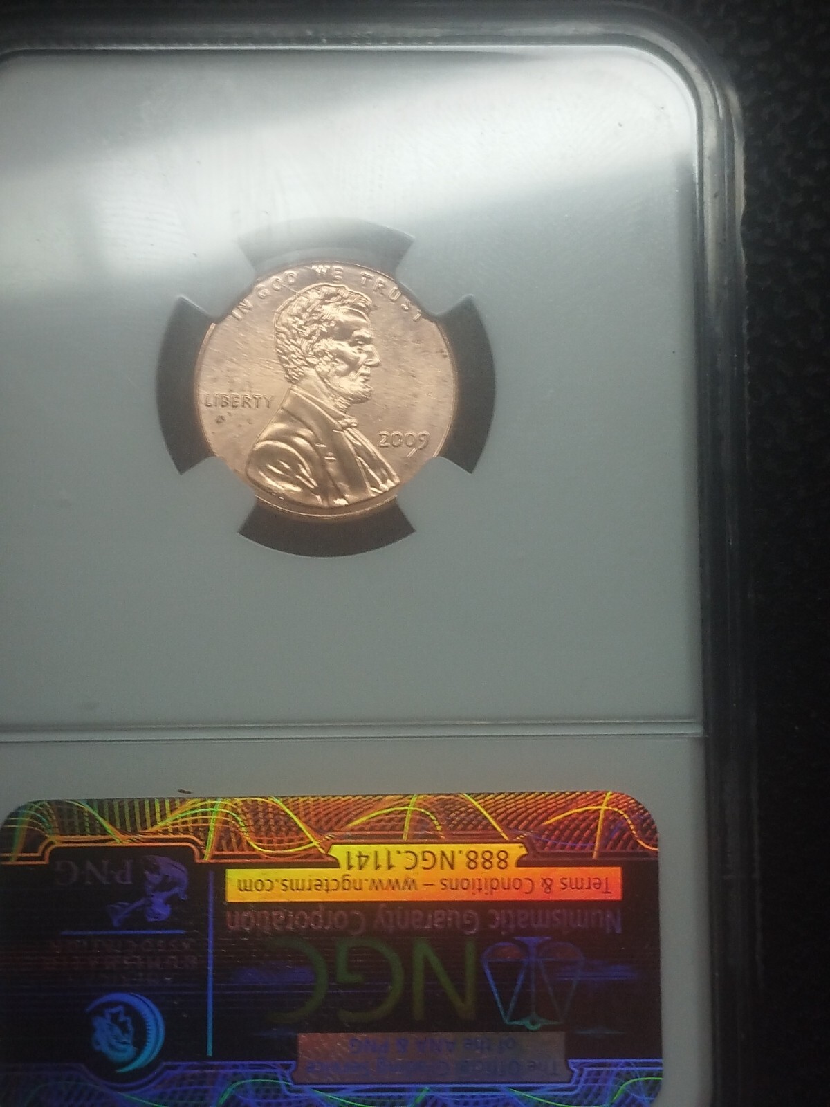 2009 P Lincoln Bicentennial Cent  ms 65
