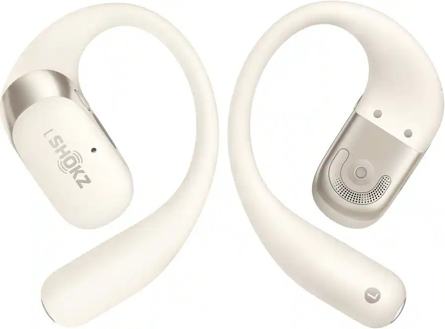 ✅ SEALED: Shokz OpenFit 2 Earbuds Open-Ear Design · True Wireless · Beige ✅