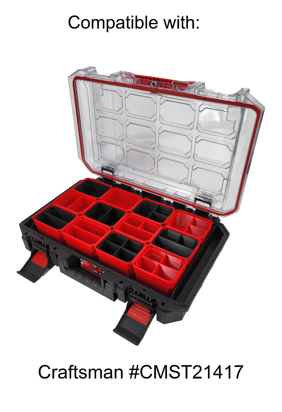Craftsman Tradestack Organizer Compatible Small Nesting Cup Bin