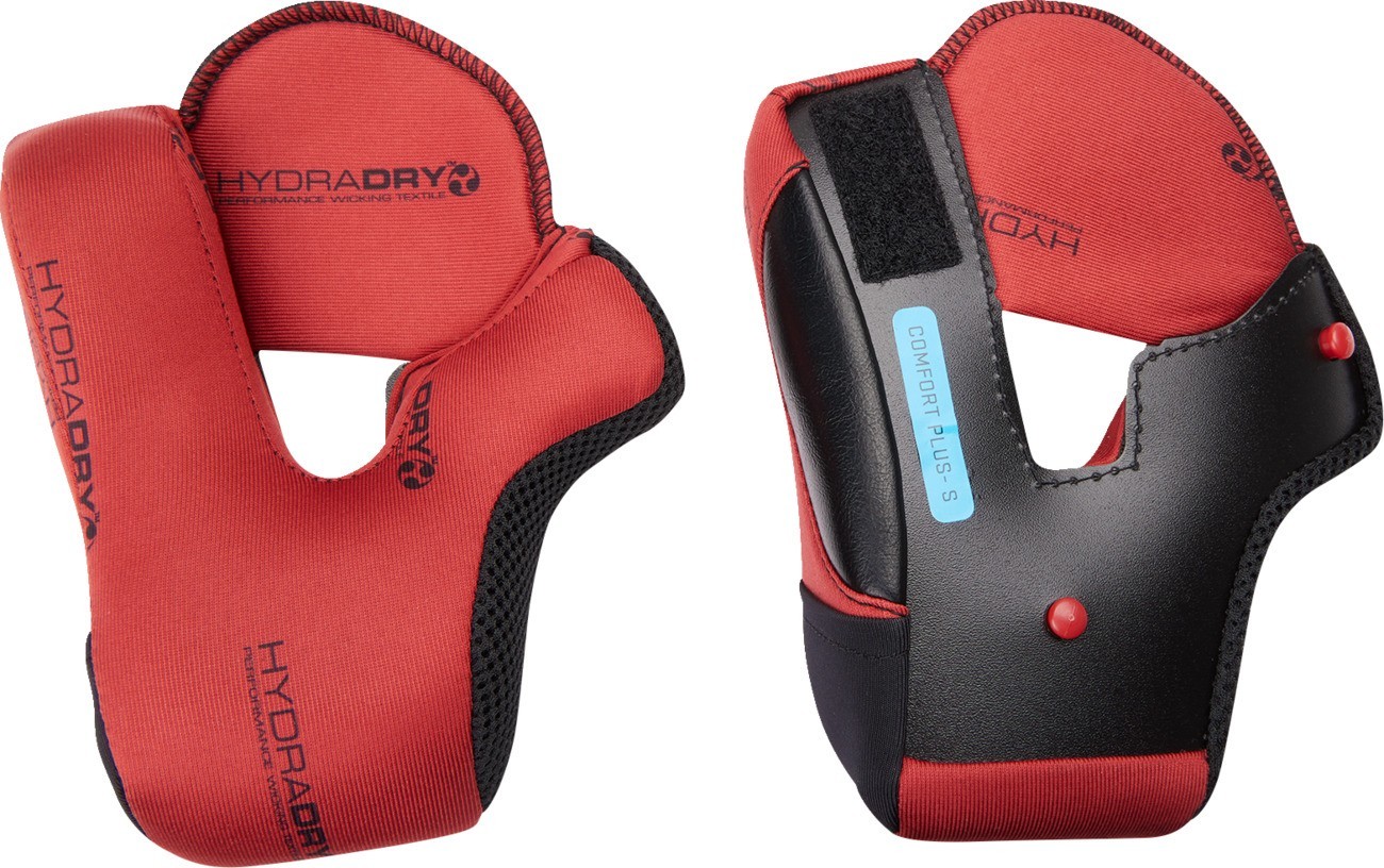 Icon 0134-3586 Cheek Pads for Domain Helmets - Hydradry Red - Lg