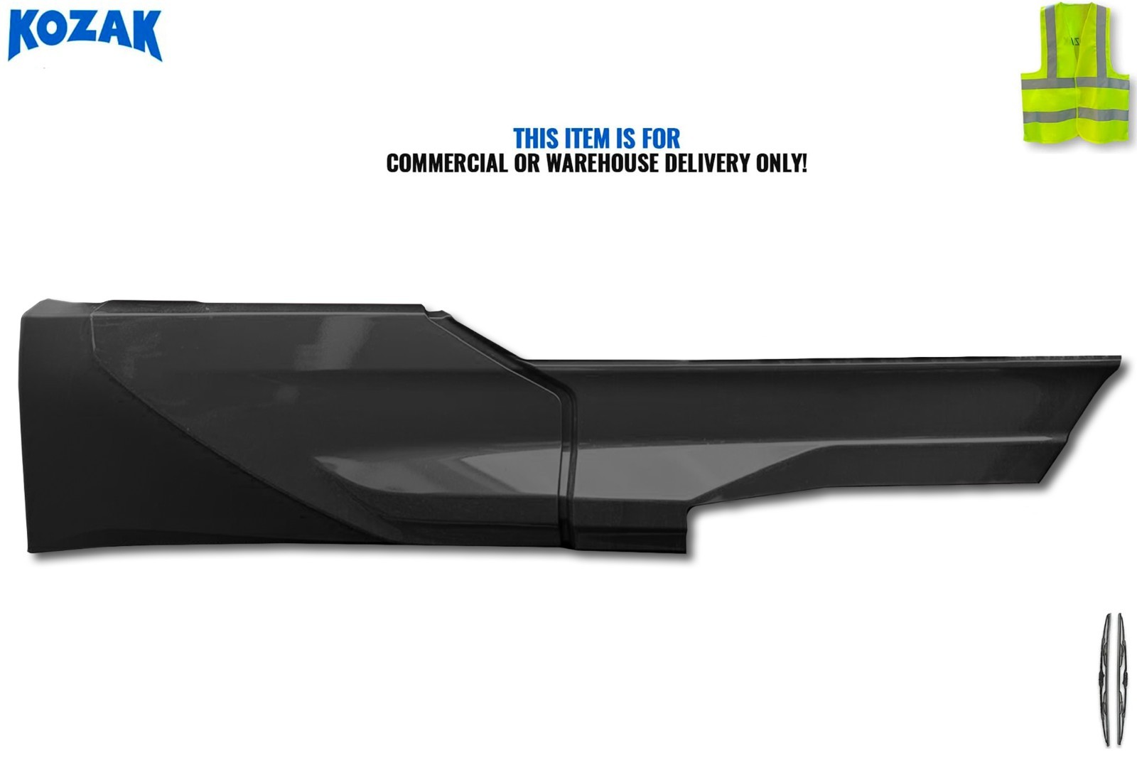 Front & Rear Fairing Panels Set Right Side Compatible with Kenworth T680 2022+