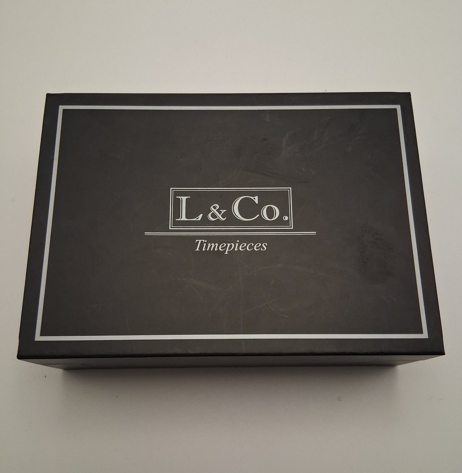 L&Co Men's 3 Piece Watch Set Gift Box Stainless Steel Bezel (New in Box)