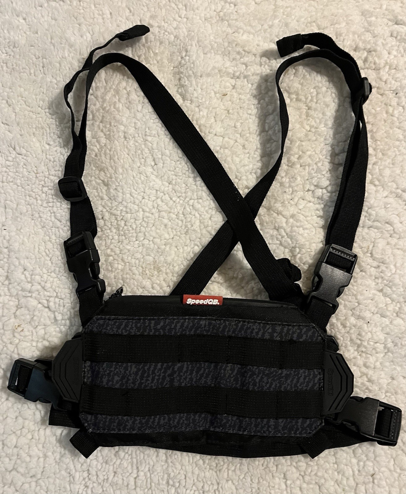 SpeedQB Nucleus Chest Rig NCR Dove Grey Airsoft Tactical Harness Micro Vest