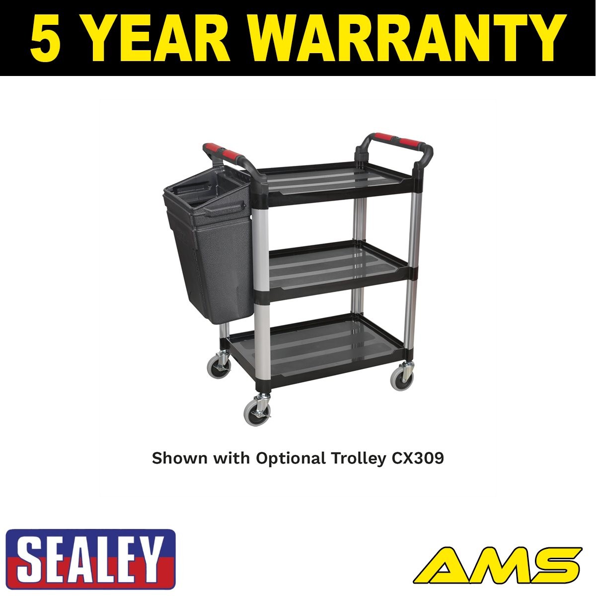 Sealey Waste Disposal Bin CX312