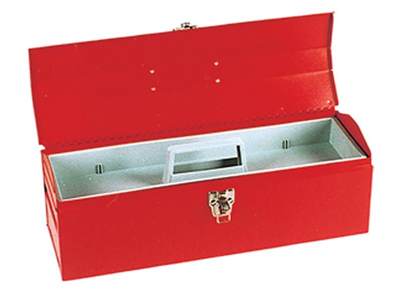 Faithfull Métal Grange Boite à Outils + Fourre-Tout Plateau 48cm (19in) FAITBB19