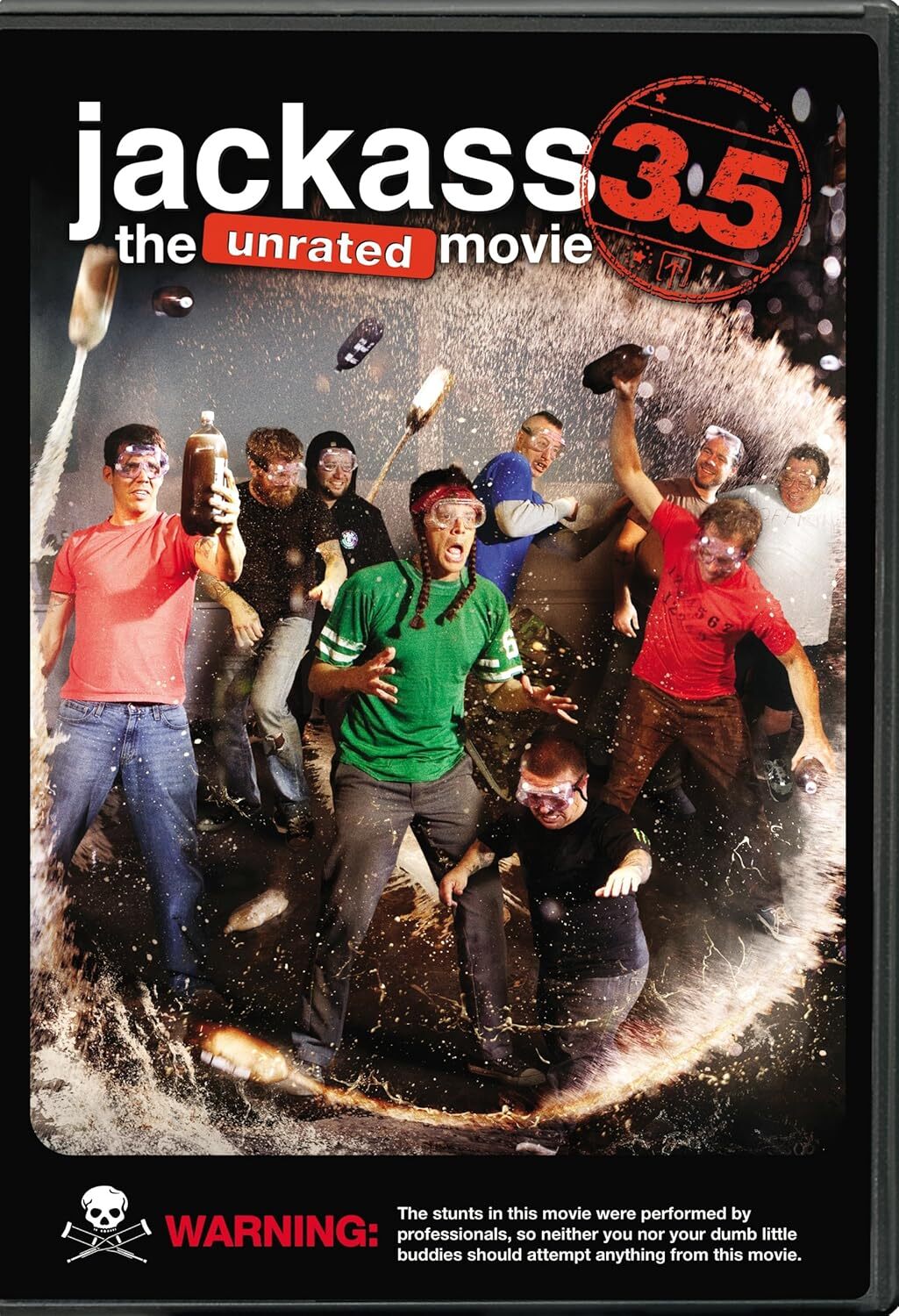 Jackass 3.5: The Unrated Movie - (DVD) BRAND NEW