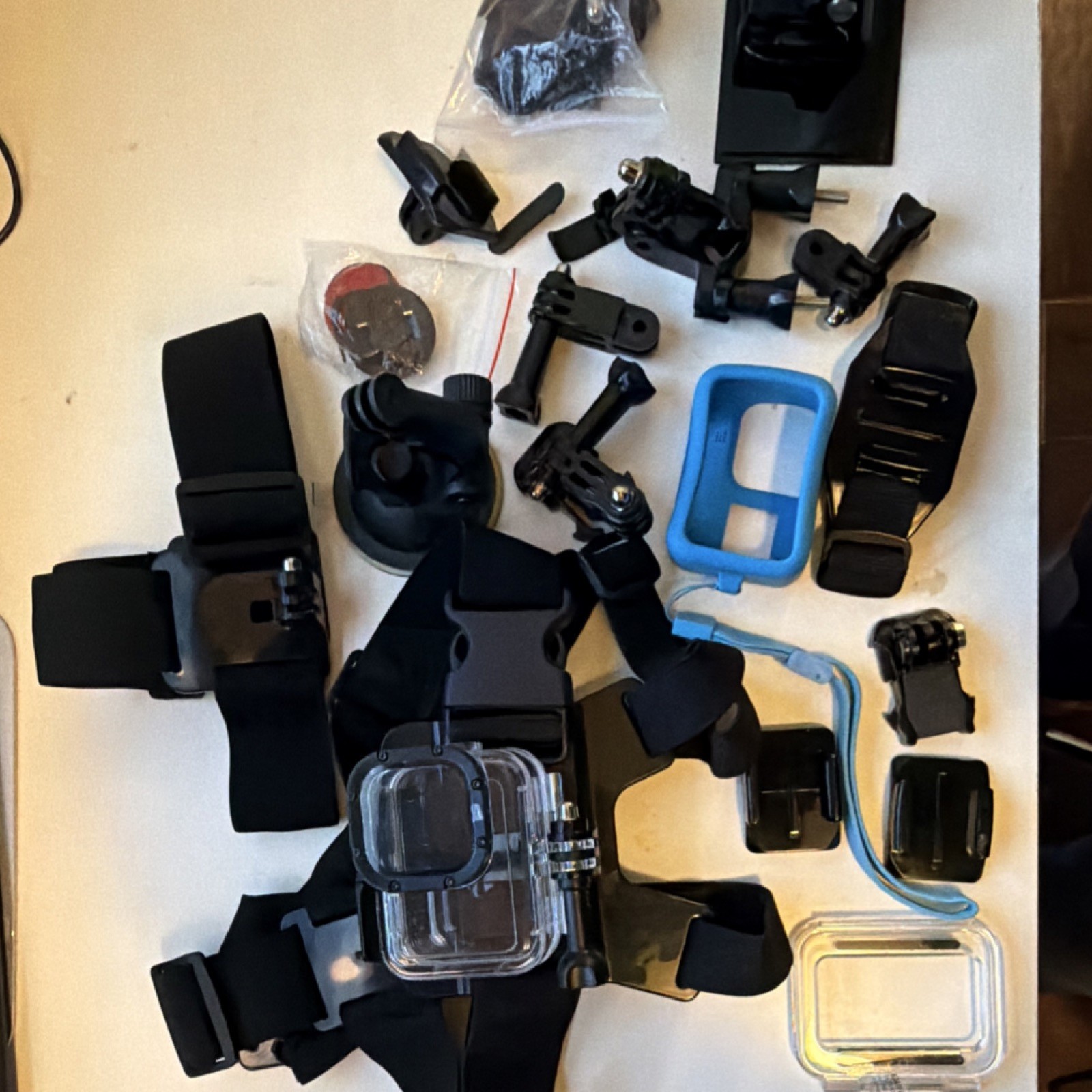 Camera Accessory Bundle for GoPro Hero with Straps, Mounts, Waterproof Housing