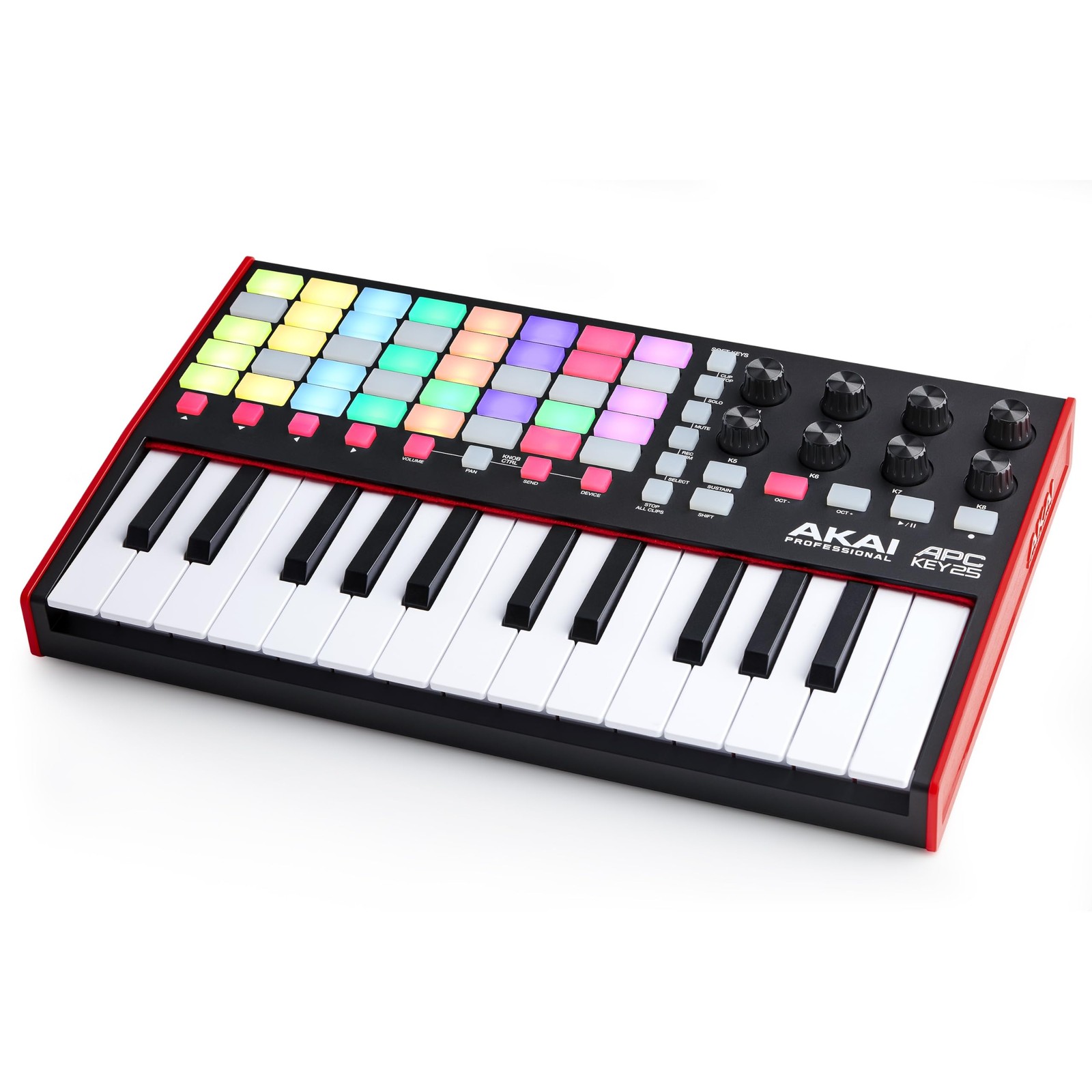 Akai Professional APC Key 25 MK2 25-Key USB MIDI Keyboard One Size, Black