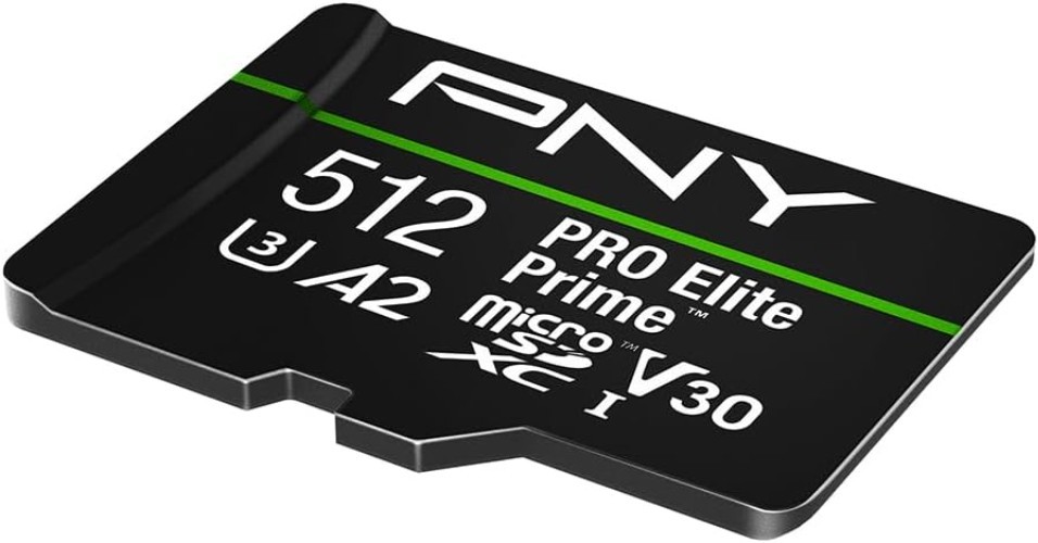 PRO Elite Prime 512GB microSDXC - 200MB/s Read, 150MB/s Write, Durable