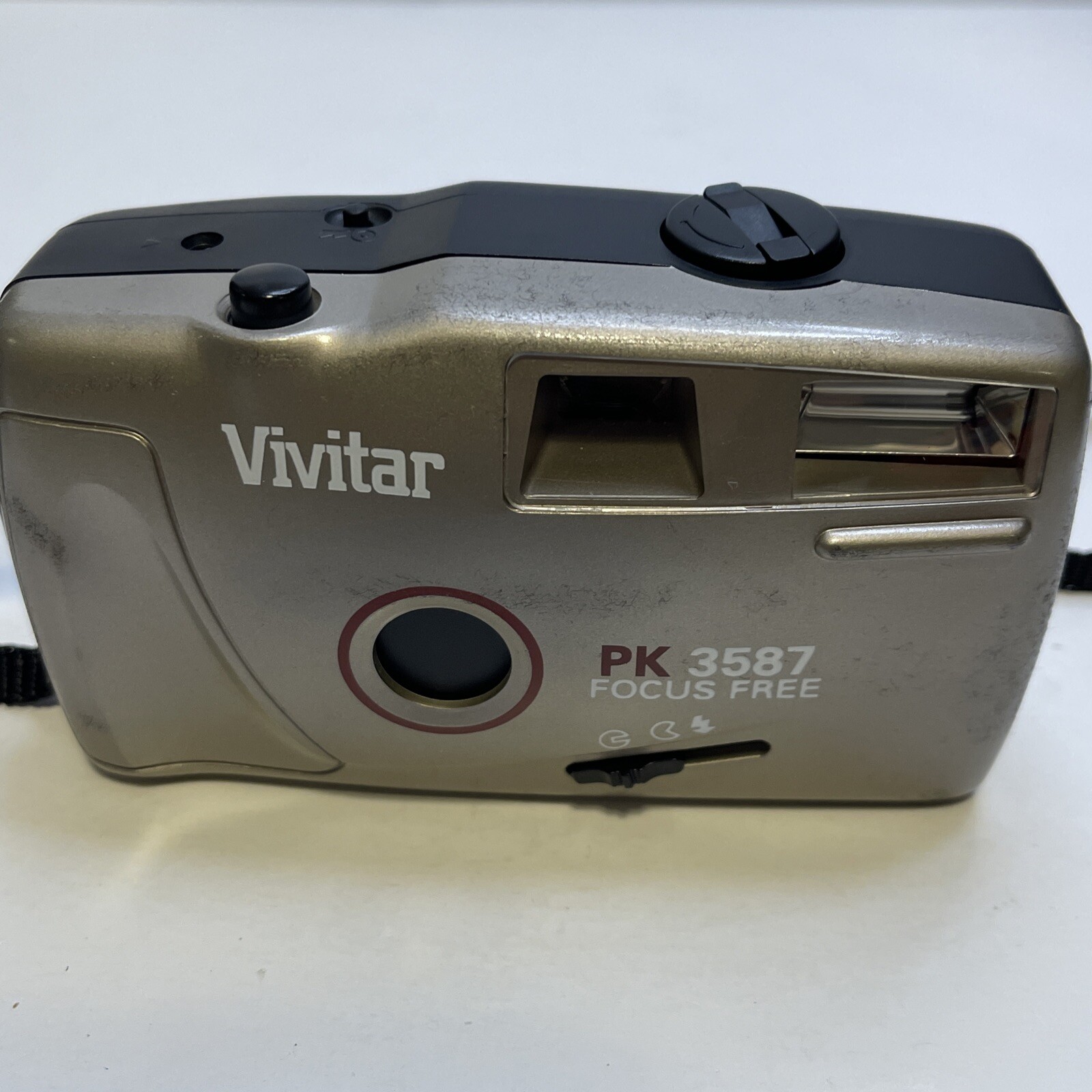 Vivitar PK 3587 Focus Free Camara Tested Working