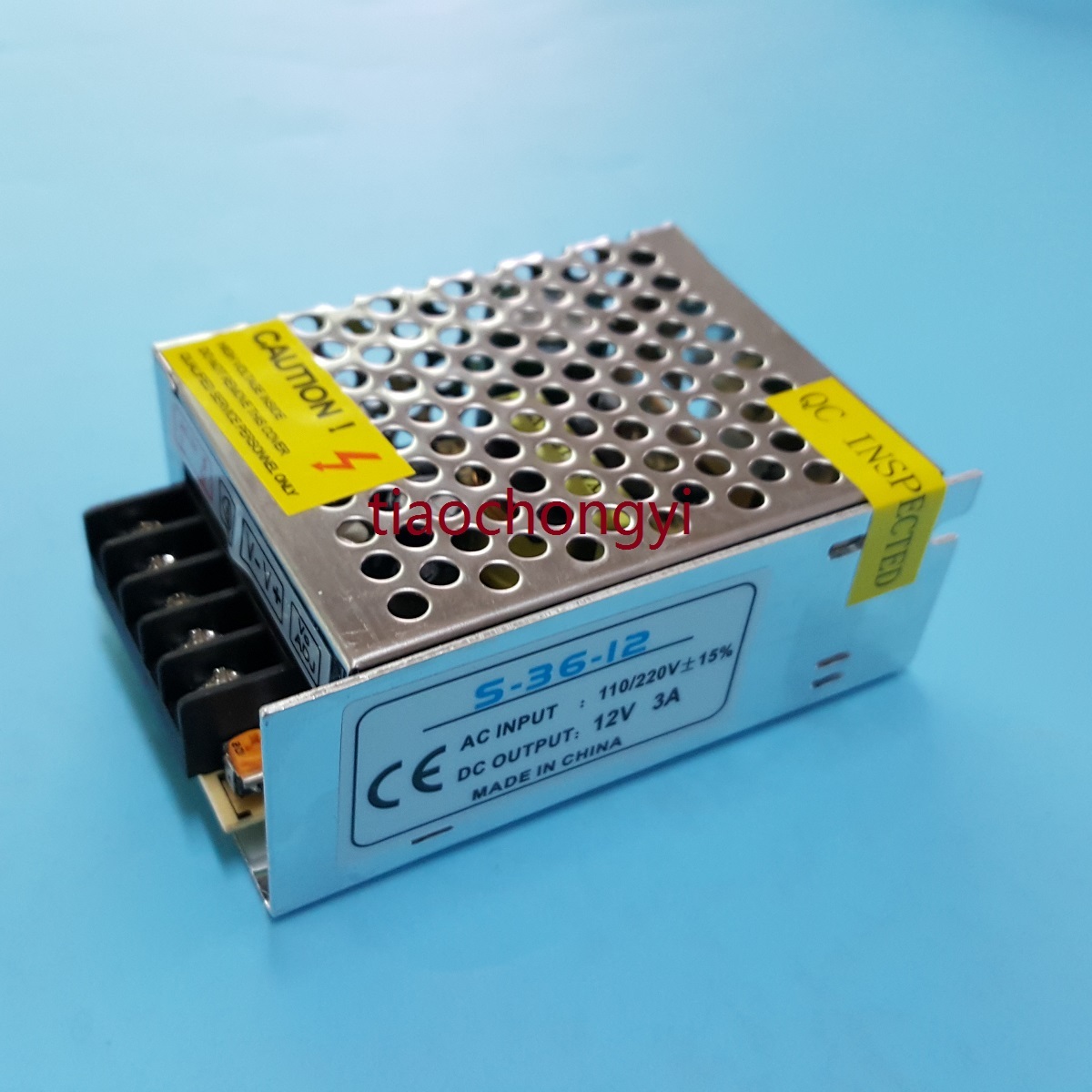 36W AC 100V-220V DC 12V 3A Adjust Universal Regulated Switching Power Supply