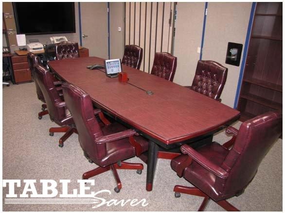 BONE WHITE SOLID NEW CUSTOM DINING TABLE PADS KITCHEN MAGNET PROTECT COVER TOP