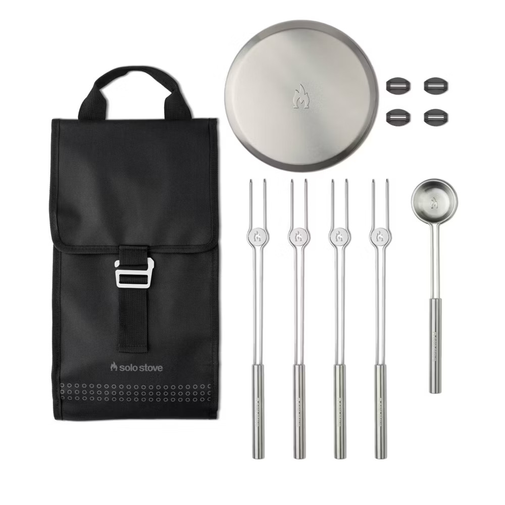 Solo Stove 10 pc Mesa XL Tabletop Firepit Tool Kit Stainless Steel