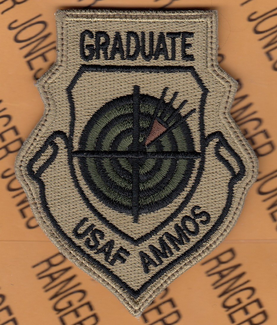 USAF Air Force Graduate AMMOS OCP HOOK ~3.5" patch c/e