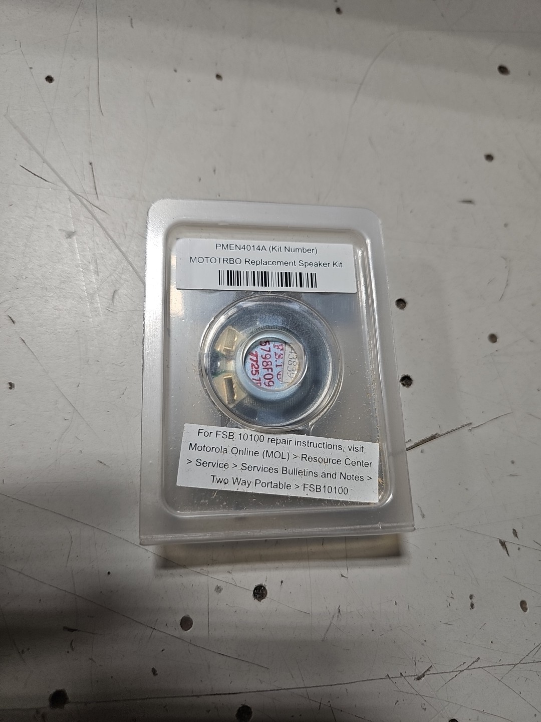 Motorola PMEN4014A MOTOTRBO Replacement Speaker Kit