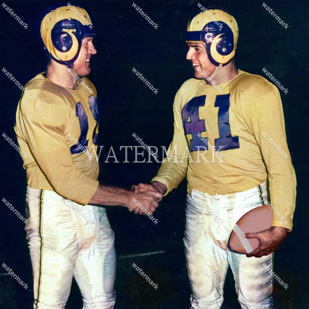 GJ702 Fred Gehrke Rams Da Vinci of Helmets 8x10 11x14 16x20 Colorized Photo