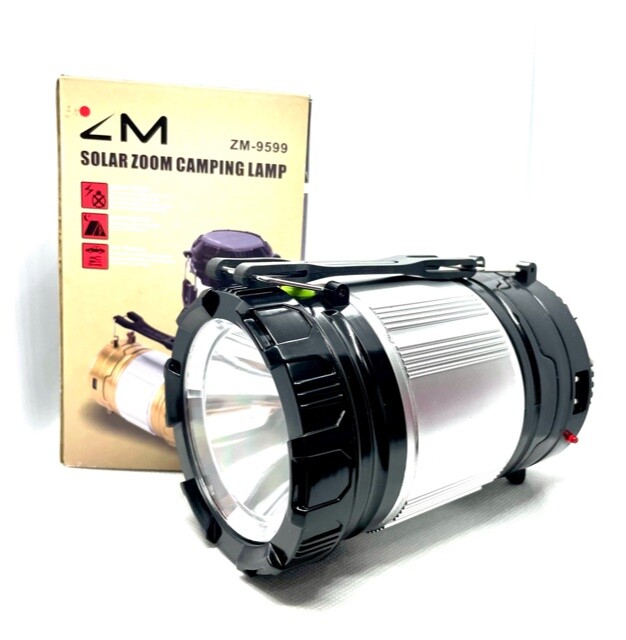SOLAR RECHARGEABLE CAMPING LIGHT-RECARCABLE SOLAR LINTERNA