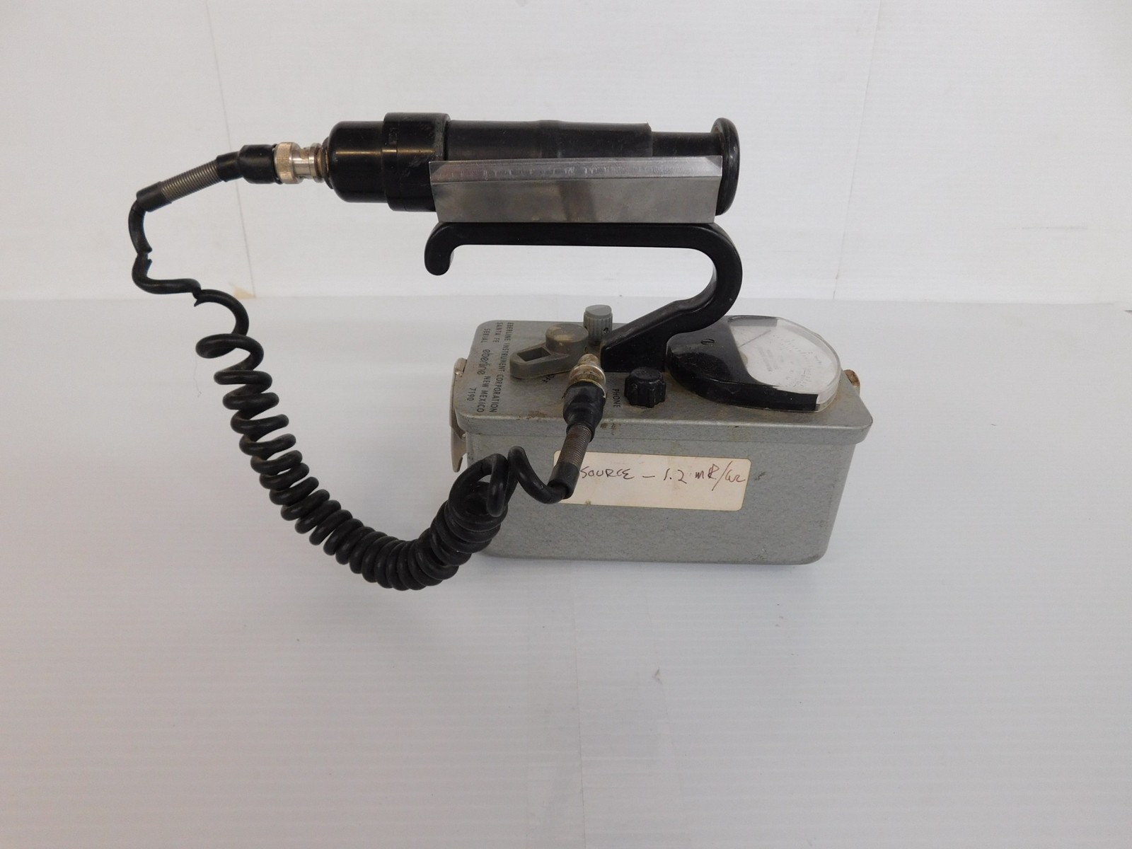 EBERLINE INSTRUMENT CORP MODEL E-120 GEIGER COUNTER (LKP152)