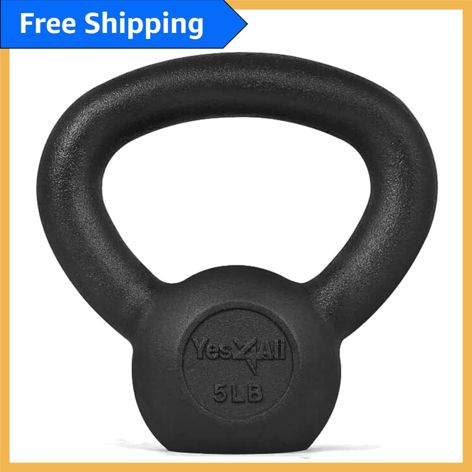 Quality Cast Iron Kettlebell Series 5-80 Lbs - Enhance Your Full Body Workouts