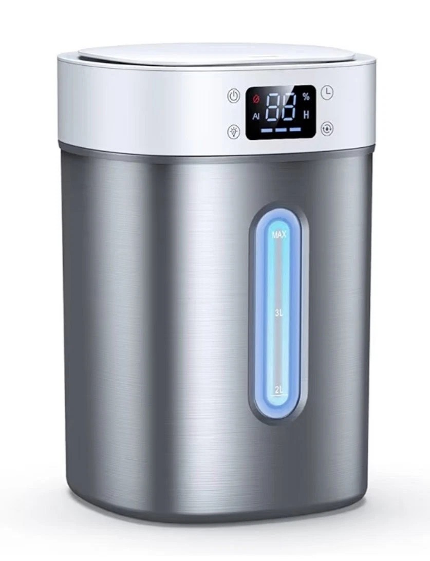Admettre 4L Ultrasonic Stainless Steel Cool Mist Smart Humidifier