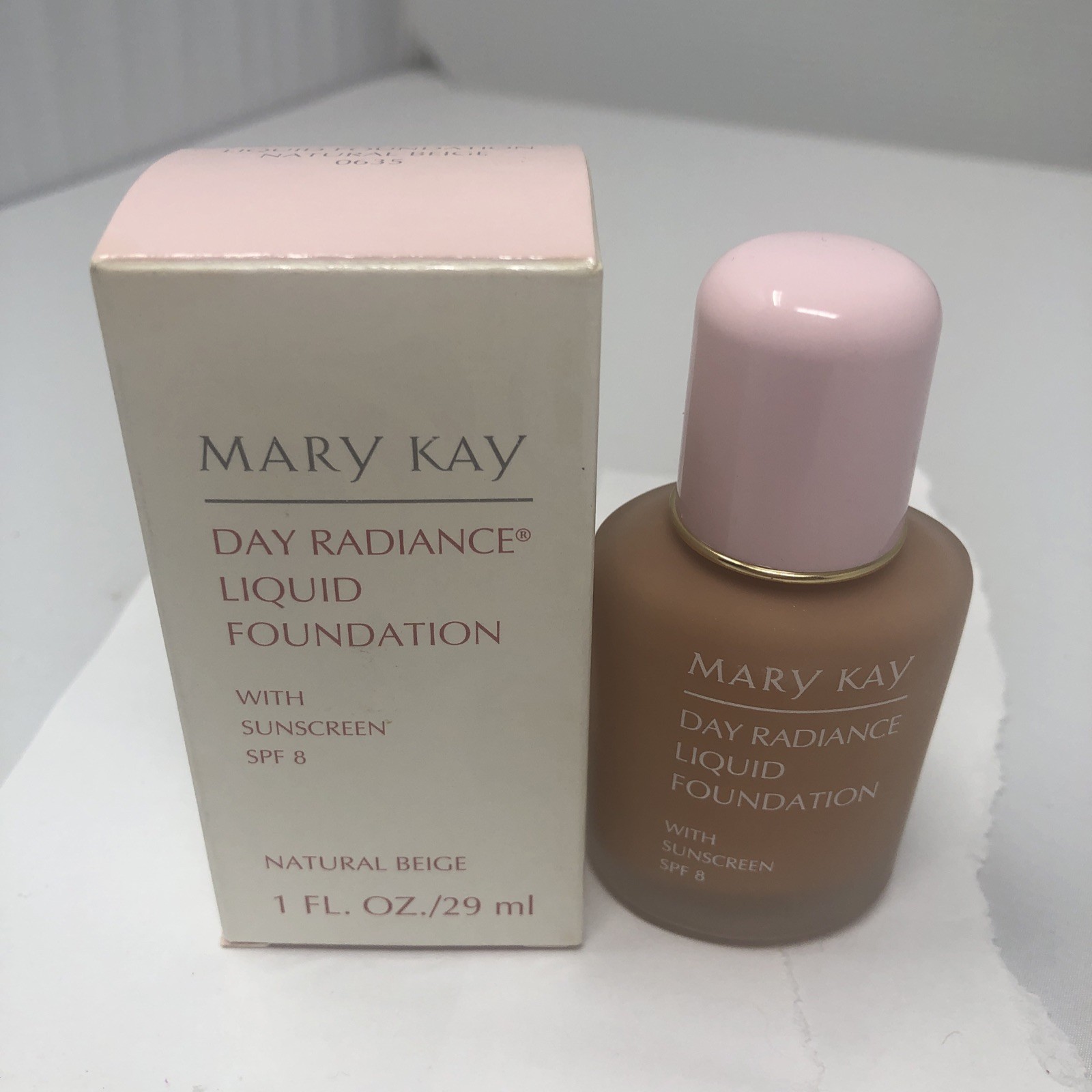 Mary Kay Day Radiance *Natural Beige* Liquid Foundation NOS 1 Oz Full Size
