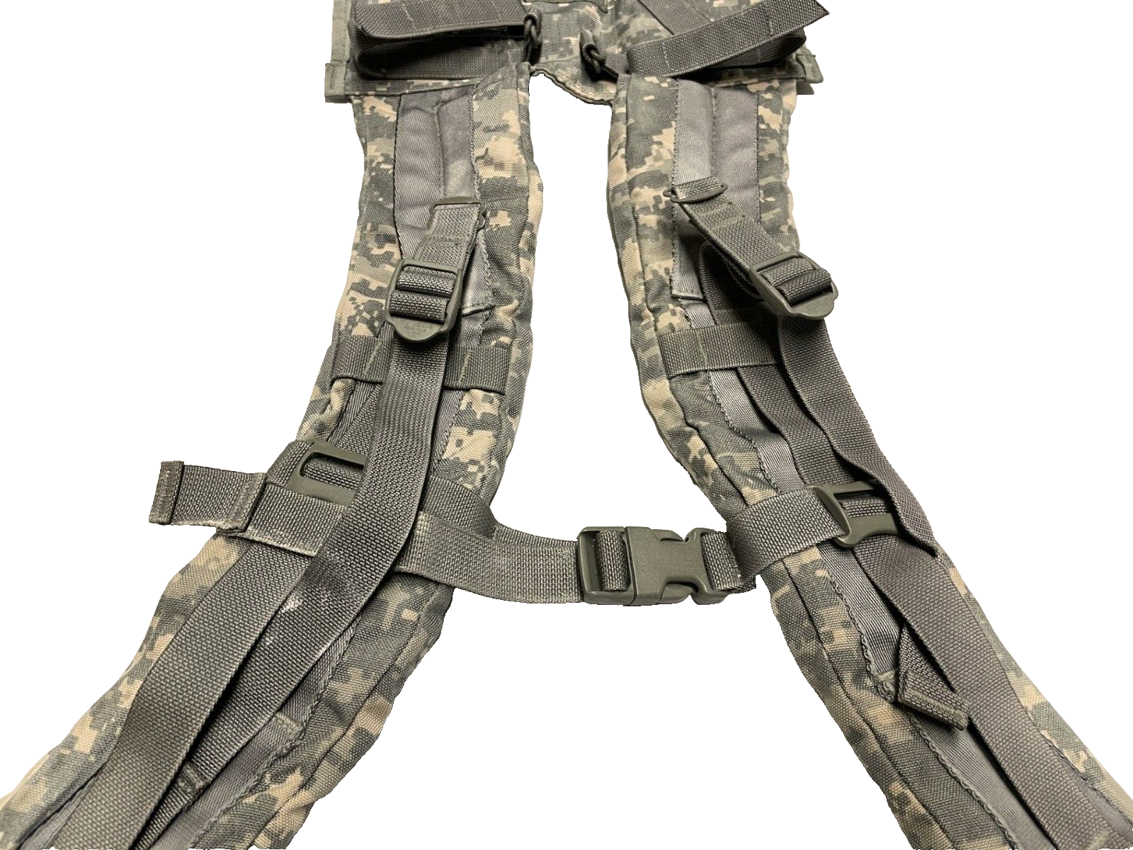 Molle ACU Enhanced Shoulder Straps WITH LOAD LIFTERS & QUICK RELEASE STRAPS VGC