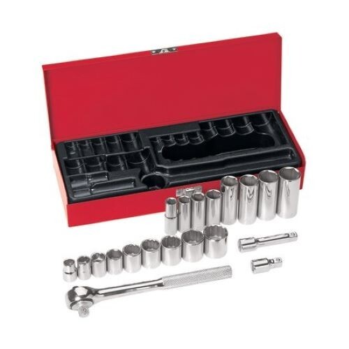 KLEIN 65508 3/8" DRIVE SOCKET SET (20 PIECES) (INV)