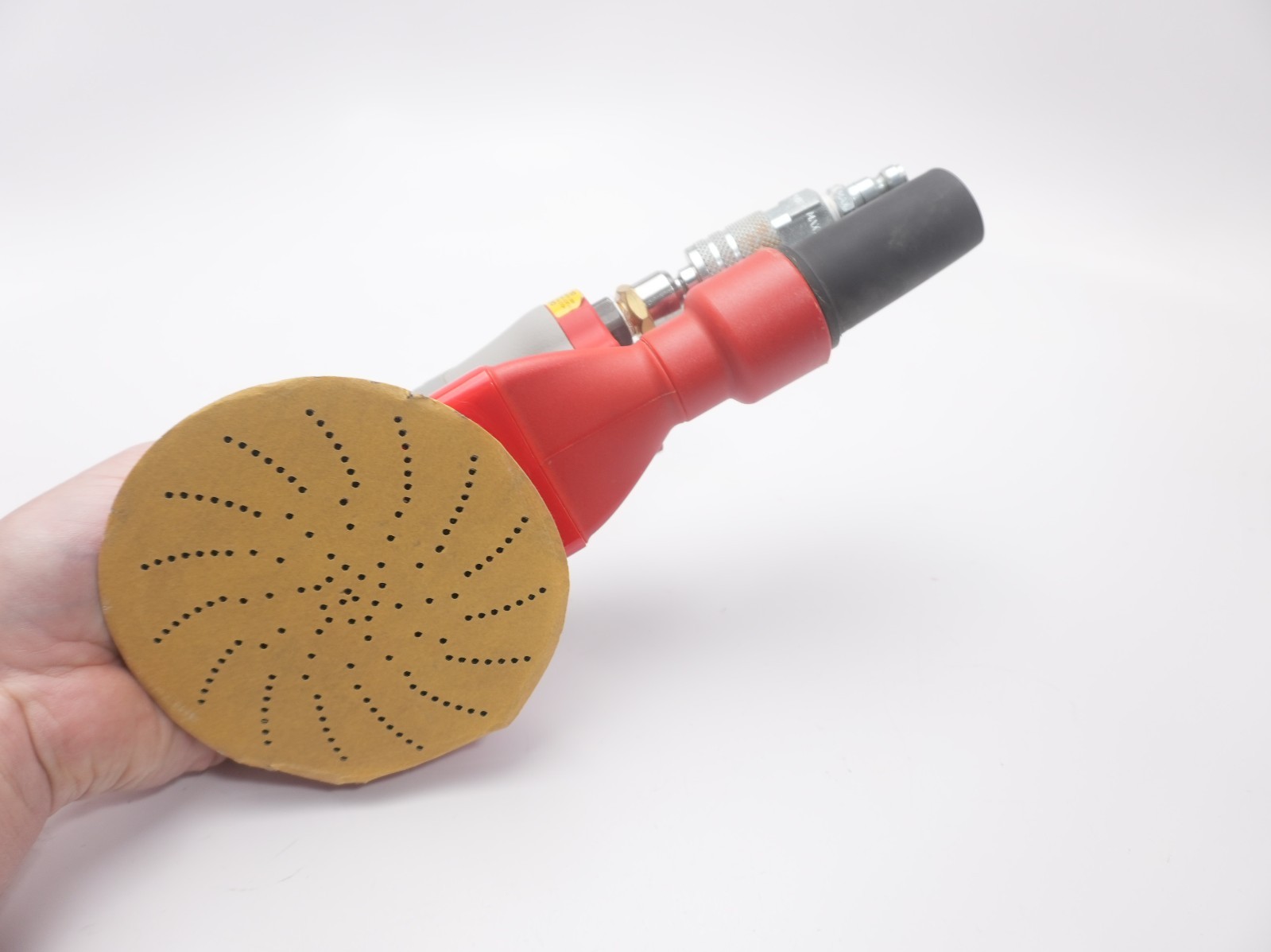 3M 28515 Elite 5" Pneumatic Random Orbital Sander Self-Generated Vacuum